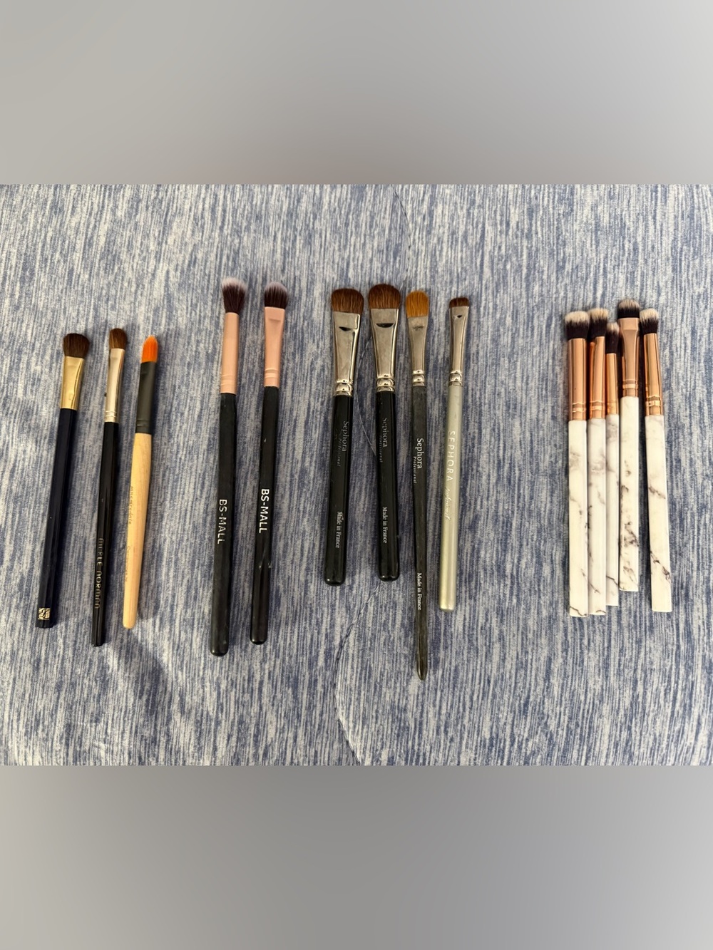 Lot of 14 Make-Up Brushes - Sephora, BS-Mall, Jane Airedale, Merle Norman…
